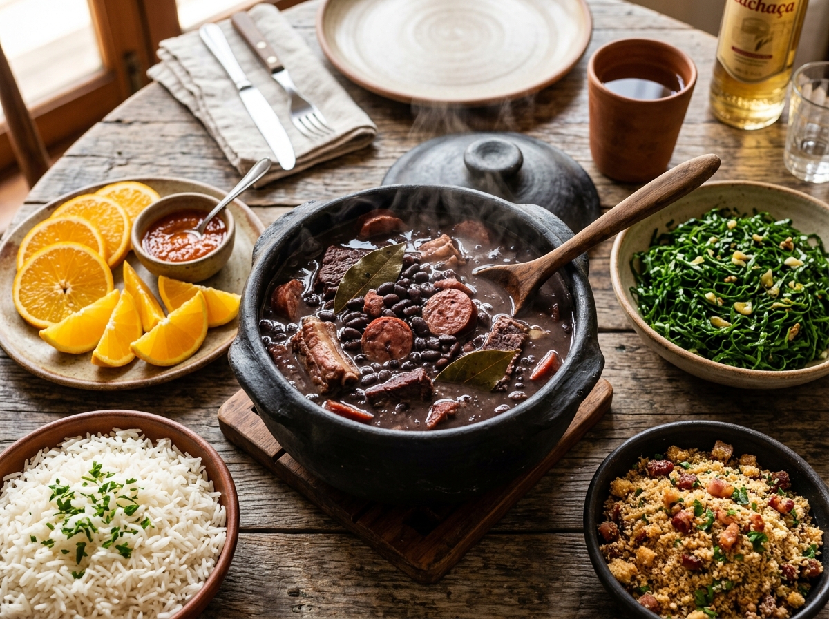 Bela Feijoada e Prato de Chef