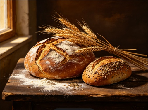 Foto ilustrativa de A Saga Sagrada do Pão: A Invenção que Criou a Civilização Humana - Gazeta Gastronômica Chef IA